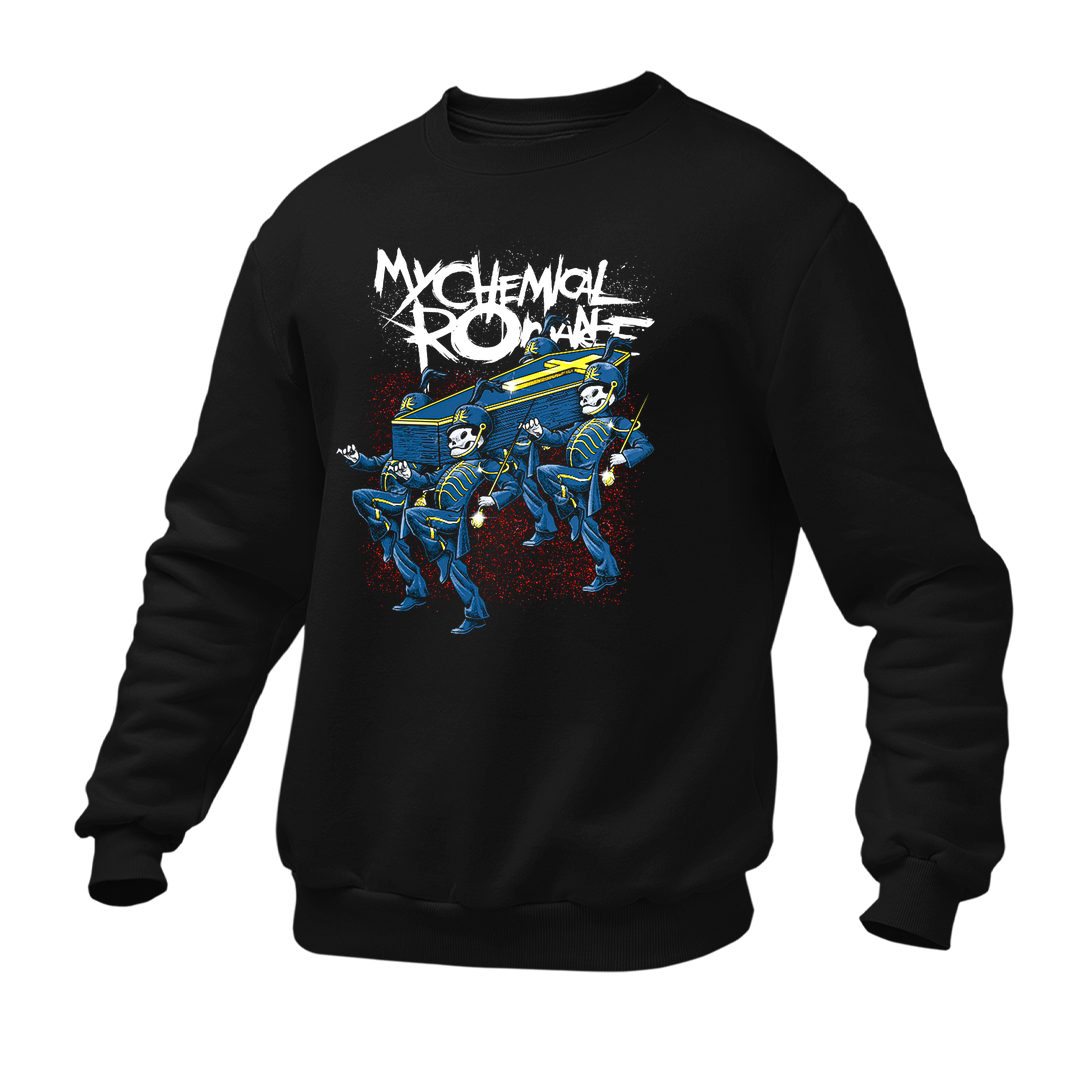 Moleteom Gola Redonda My Chemical Romance Caveiras