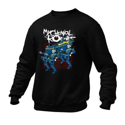 Moleteom Gola Redonda My Chemical Romance Caveiras