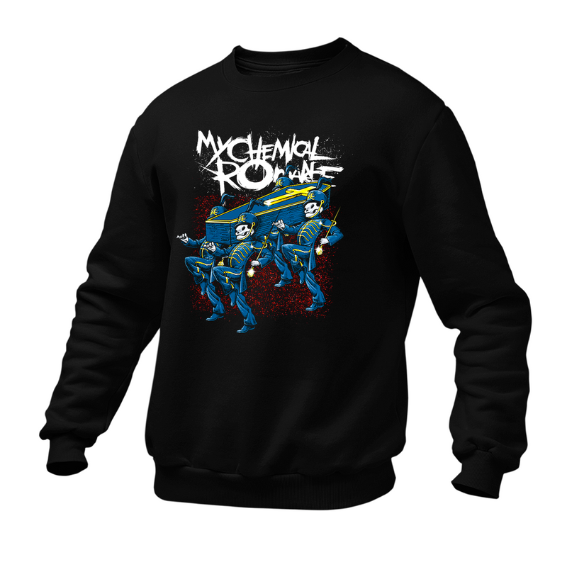 Moleteom Gola Redonda My Chemical Romance Caveiras