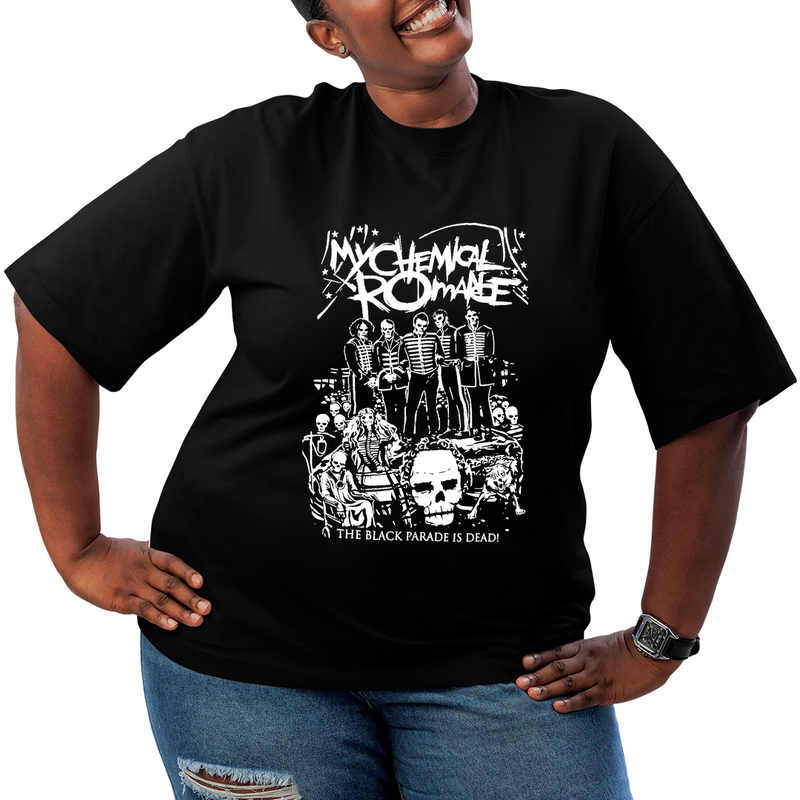Camiseta Plus Size My Chemical The Paradise is Dead