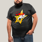 Camiseta Plus Size Algodão Unissex T shirt Superman Supercão Krypto Star