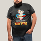 Camiseta Plus Size Algodão Unissex T shirt Superman Supercão Krypto