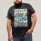 Camiseta Plus Size Algodão Unissex T shirt Lilo & Stitch Princess The Eras Tour FC