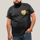 Camisa Algodão Unissex T shirt PLus Size Arnold & Helga BFF ou casal FC