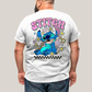 Camiseta Plus Size Algodão Unissex T shirt Lilo & Stitch Piscando FC