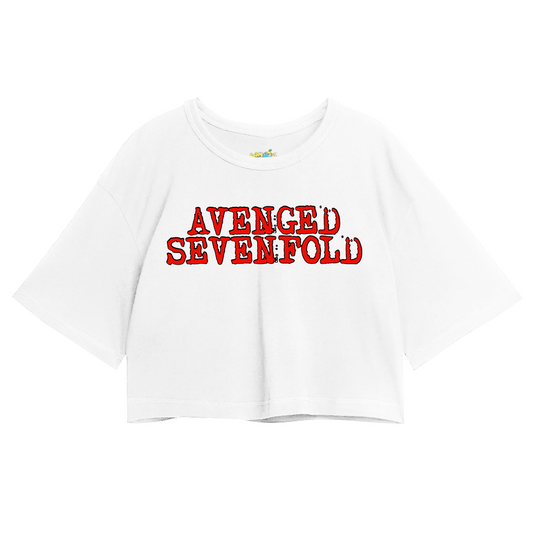 Cropped Oversized Avenged Seven Fold Nome