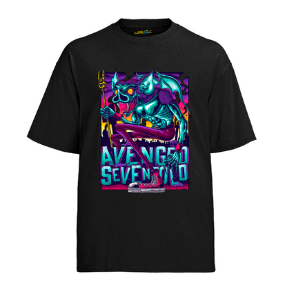 Camiseta Algodão Avenged Seven Fold Morcego