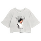 Cropped Oversized Princesa Leia Star Help Me