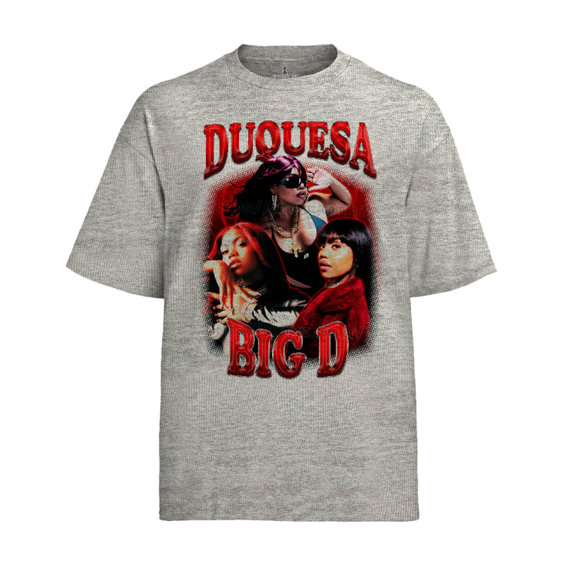 Camiseta Algodão Unissex Tshirt Duquesa Big D