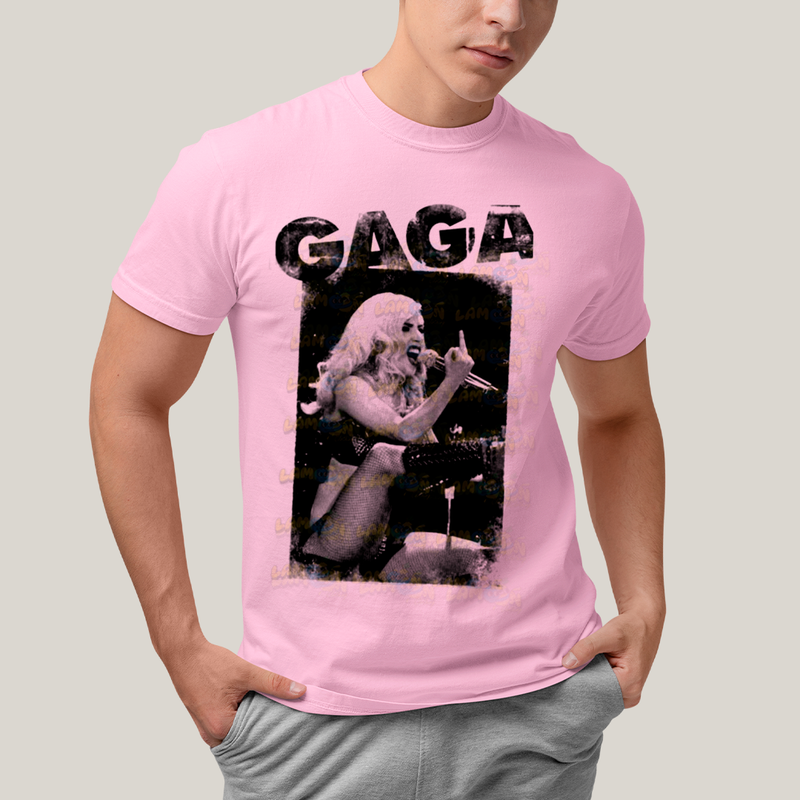 Camiseta Algodão Unissex Tshirt Lady Gaga Fuc3y Y0u