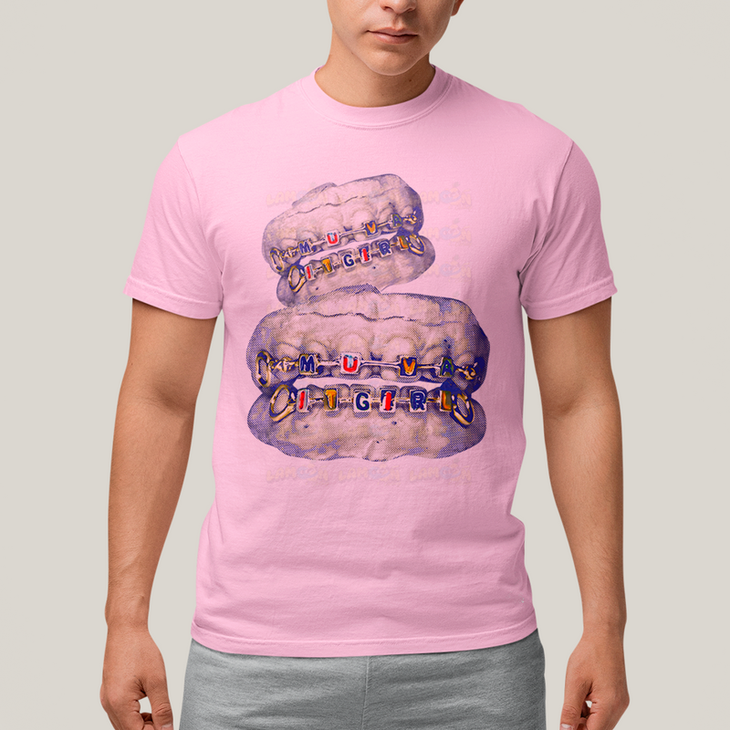 Camiseta Algodão Unissex Dentes Muva It Girl