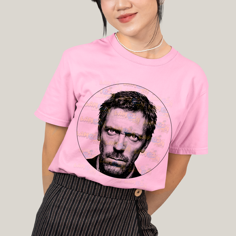 Camiseta Algodão Unissex T shirt -O Doutor House serie de tv