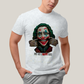 Camiseta Algodão Unissex T shirt Put On a Happy Face coringa joker