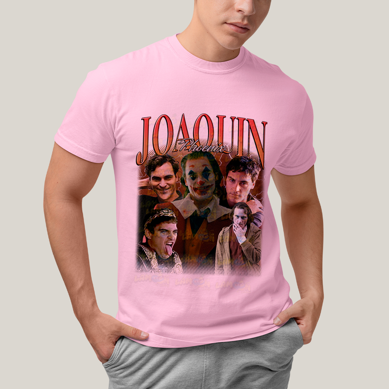 Camiseta Algodão Unissex T shirt - Joaquin Phoenix Gladiador ator