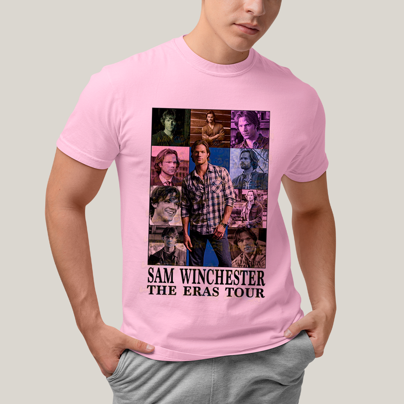 Camiseta Algodão Unissex T shirt - Sam Winchester The Eras Tour