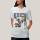 Camiseta Algodão Unissex T shirt 3690 - Jesus Cristo Jogando Basquete he is rizzin