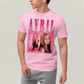 Camiseta Algodão Unissex T shirt - Avril Lavigne Pink