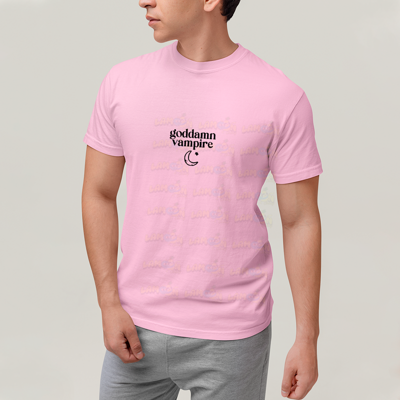Camiseta Algodão Unissex T shirt Olivia Rodrigo Goddamn Vampire