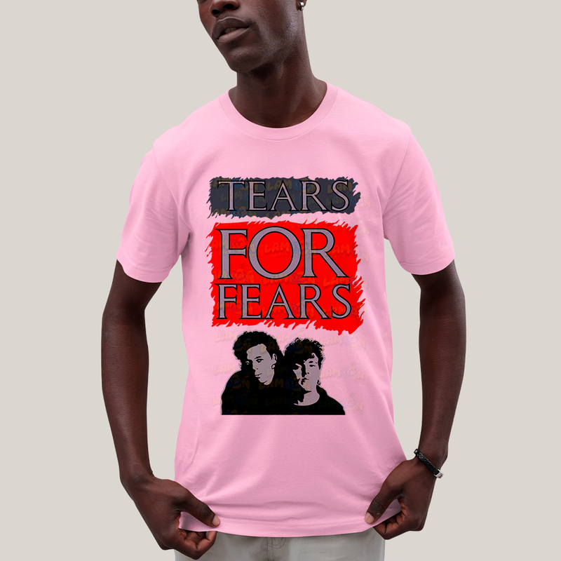 Camiseta Algodão Unissex T shirt Tears For Fears banda