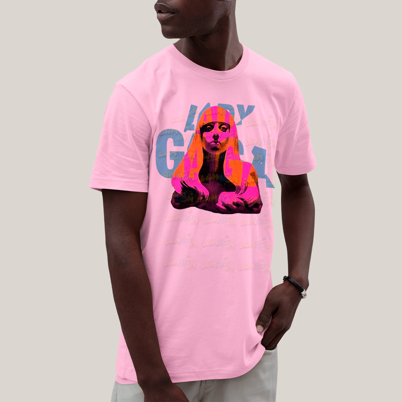 Camiseta Algodão Unissex Tshirt Lady Gaga 3