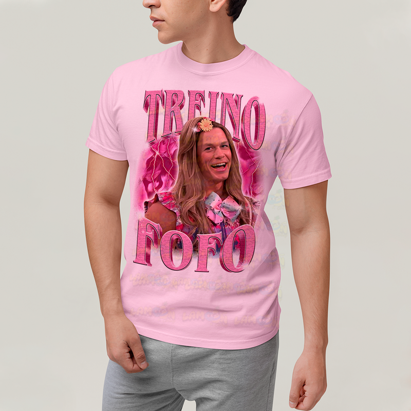 Camiseta Algodão Unissex T shirt -Treino Fofo