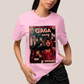 Camiseta Algodão Unissex Tshirt  Lady Gaga HQ Rain on Me Com Ariana