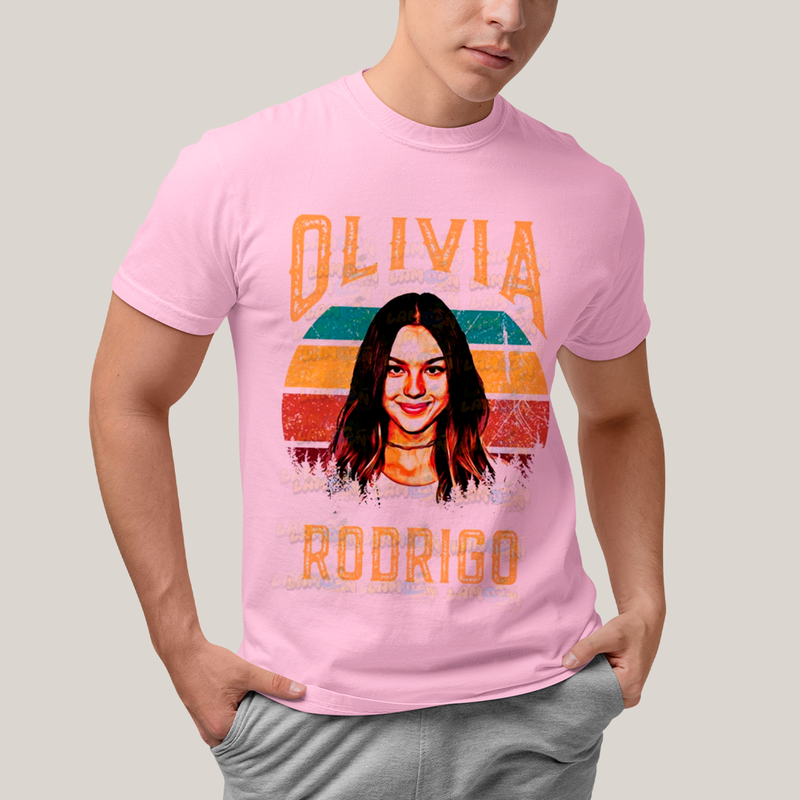 Camiseta Algodão Unissex T shirt Olivia Rodrigo Vintage