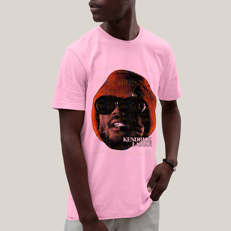 Camiseta Algodão Unissex T shirt -Kendrick Lamar Rosto