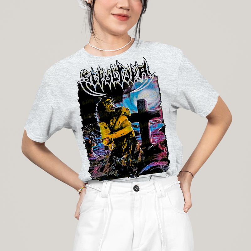 Camiseta Algodão Unissex T shirt Sepultura Arise banda de rock