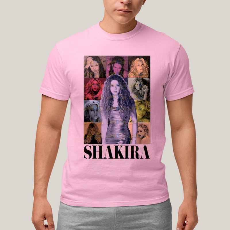 Camiseta Algodão Unissex Shakira The Eras Tour