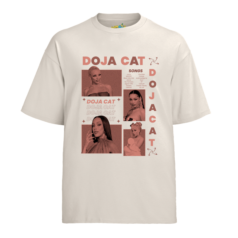 Camiseta Algodão Doja Cat Songs