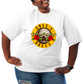 Camiseta Plus Size Roses Banda Logo Vintage