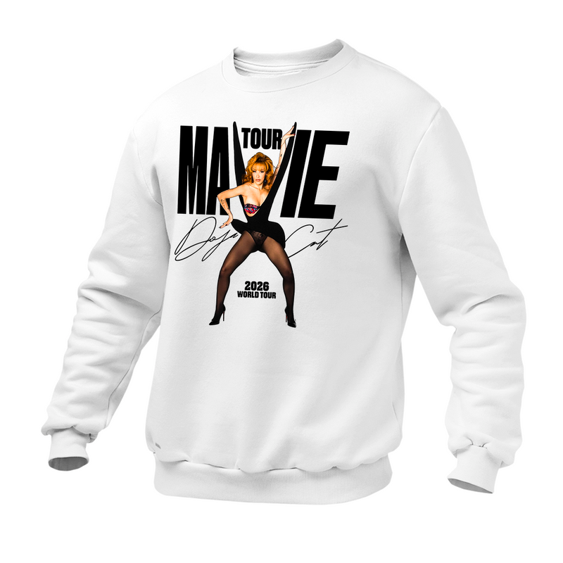 Moletom Gola Redonda Doja Cat Worl Tour 2026