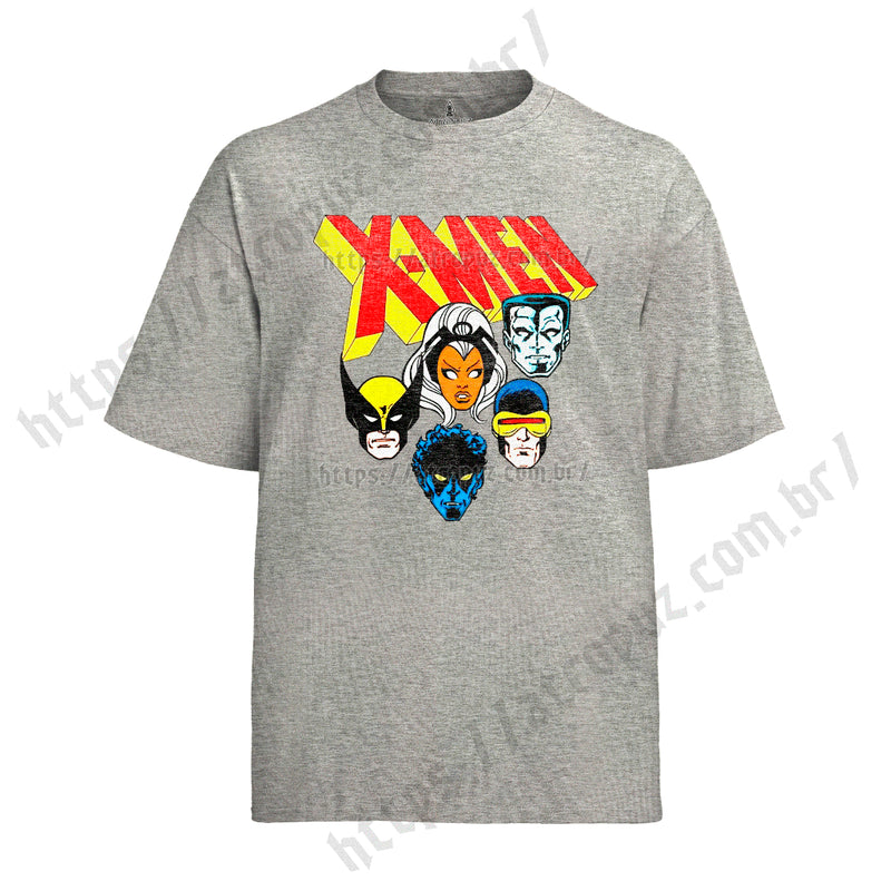 Camiseta Algodão Unissex Tshirt X Men Herois