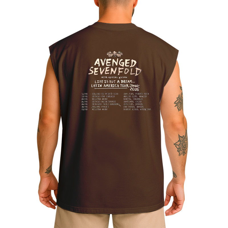 Regata Over Avenged Seven Fold Latin America Tour 2026 FC