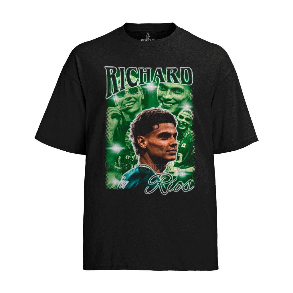 Camiseta Algodão Unissex Tshirt Richard Rios Palmeiras