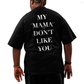 Camiseta Plus Size Algodão Justin Bieber My Mama Don´t Like You FC
