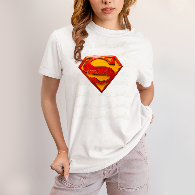 Camiseta Algodão Unissex T shirt Superman Logo Clássica