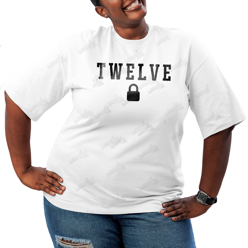 Camiseta Plus Size Algodão Taylor Swift Twelve Cadeado