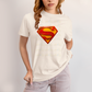 Camiseta Algodão Unissex T shirt Superman Logo Clássica