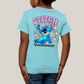 Camiseta Infantil Algodão Unissex T shirt Lilo & Stitch Piscando FC