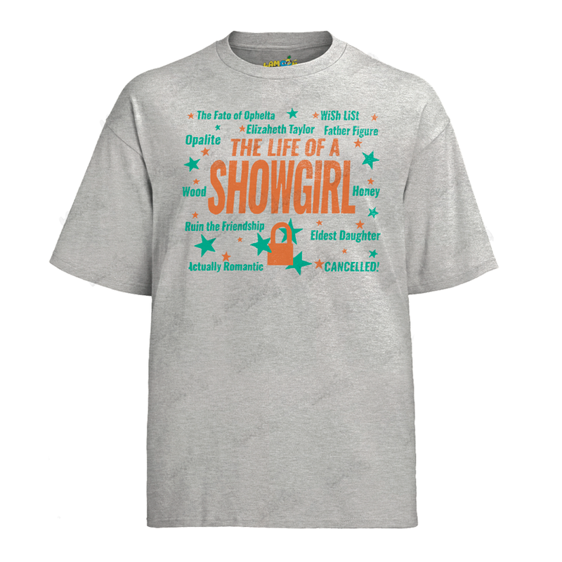 Camiseta Algodão Taylor Swift The Life of a Showgirl