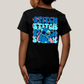 Camiseta Infantil Algodão Unissex T shirt Lilo & Stitch Orelha Caida FC