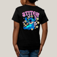Camiseta Infantil Algodão Unissex T shirt Lilo & Stitch Piscando FC