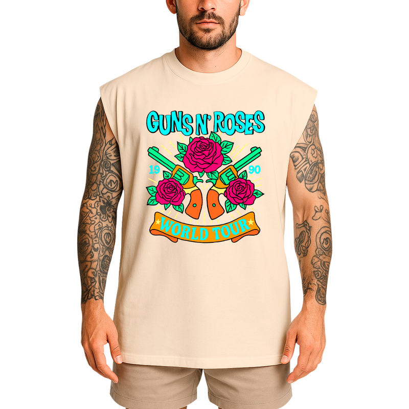 Regata Oversized Roses Banda World Tour 1990