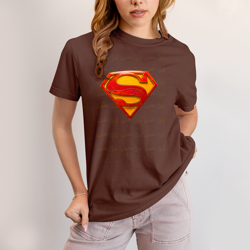 Camiseta Algodão Unissex T shirt Superman Logo Clássica