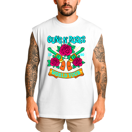 Regata Oversized Roses Banda World Tour 1990