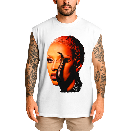 Regata Oversized Doja Cat Rosto Star