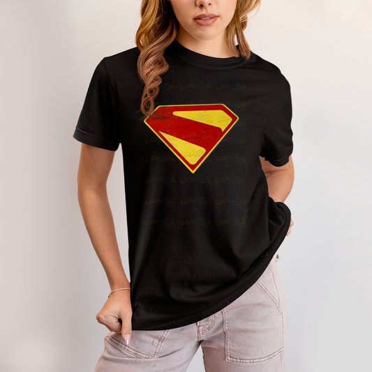 Camiseta Algodão Unissex T shirt Superman Legacy Logo 3