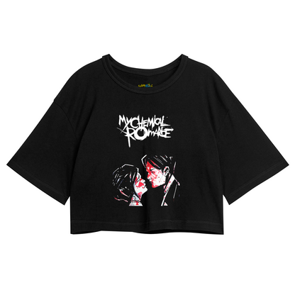 Cropped Oversized My Chemical Romance Lovers